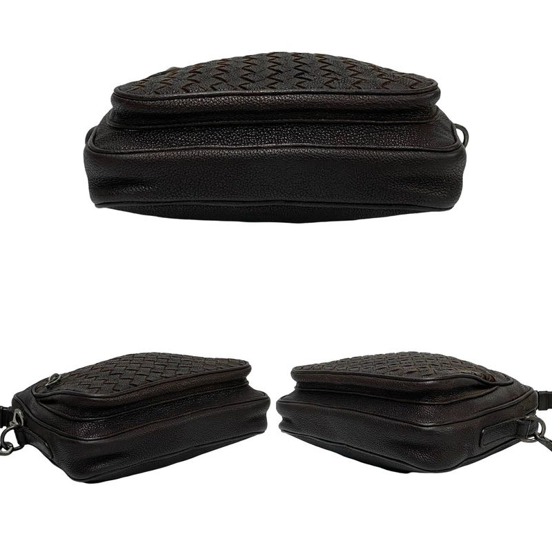 Bottega Veneta Intrecciato Leather Mini Shoulder Bag Pochette