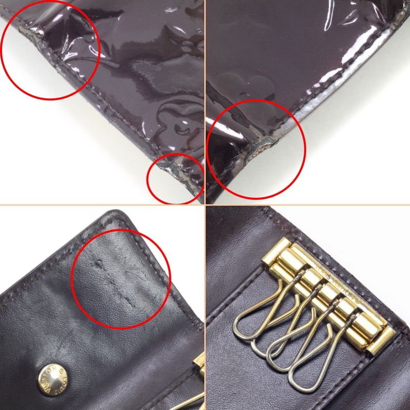 Louis Vuitton Key Case Vernis Multicles 4 Amaranto — view 8