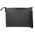 Gucci Clutch Bag With Interlocking G Messenger GG Supreme Black — view 2