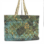 Chanel Big CC Logo Quilted Vintage Chain Hand Tote — view 2