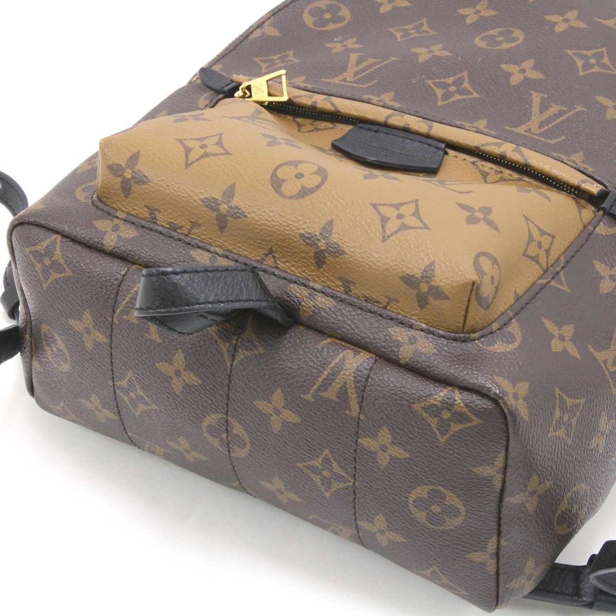 Louis Vuitton Monogram Reverse Palm Springs Backpack PM — view 7