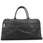 Chanel CC Caviar XL Travel Bag Bowler Tote Weekender Boston Duffle — view 7