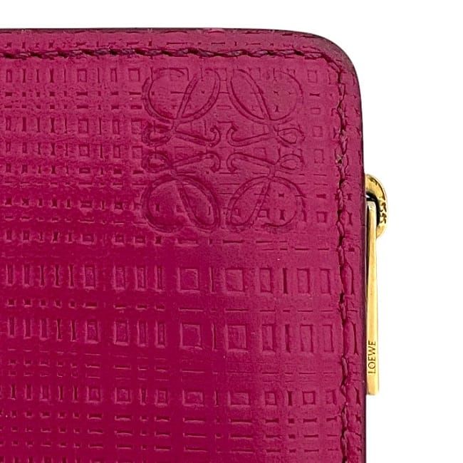 Loewe Lshape Zipper Coin Case Pink Linen 101.88 P30 — view 4