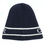 Dior Logo Knit Cap Navy 31 Noe714 Ixgh — view 4
