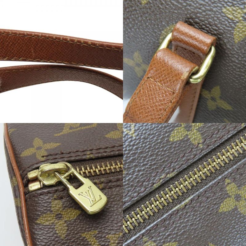 Louis Vuitton Handbag Papillon 30 Monogram Brown With Pouch — view 5