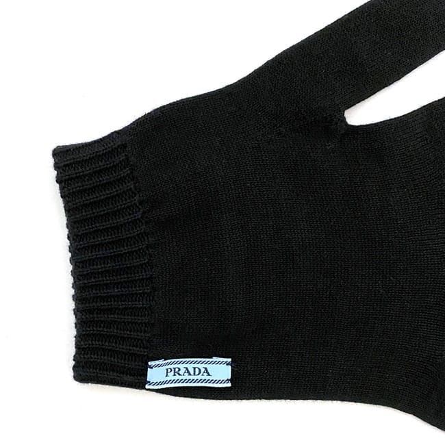 Prada Gloves Black Nero Dna615 Never — view 5