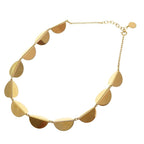 Dior Gold Metal Choker Accessory Necklace 0128 — view 4