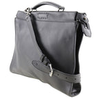 Fendi Peekaboo Celia 2-Way Shoulder Calf Black Business Bag — view 2