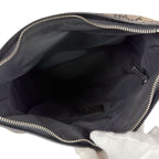Gucci One Shoulder Bag GG Canvas Nylon Leather Dark Brown Hobo Soho — view 9