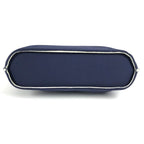 Chanel Handbag Metal Handle Polyamide Navy — view 5
