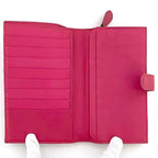 Bottega Veneta Bifold Wallet Pink Intrecciato Hook — view 6