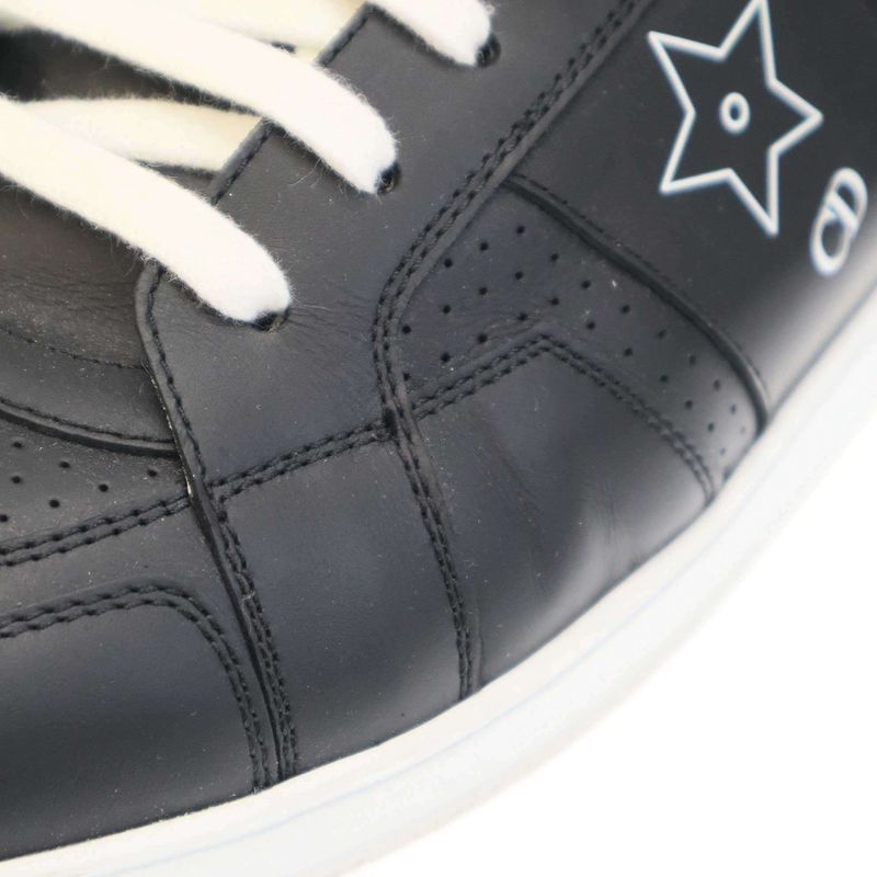 Christian Dior Star Leather Sneakers Ls 09 22 Black 41 — view 8