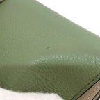 Loewe Trifold Wallet Green Anagram Compact Leather — view 7