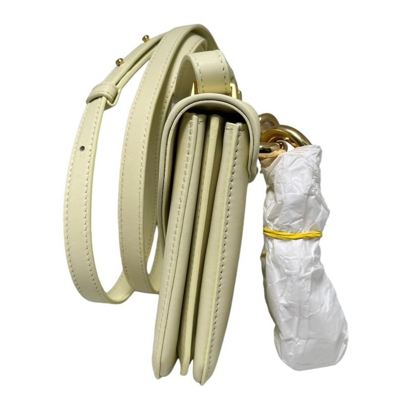 Bottega Veneta V12 J 07405 Mount Shoulder Bag Envelope Flap Gold Chain — view 4