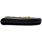 Yves Saint Laurent Coin Case Black Purse Leather — view 4