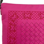 Bottega Veneta Clutch Bag Pink Intrecciato Butterfly — view 7
