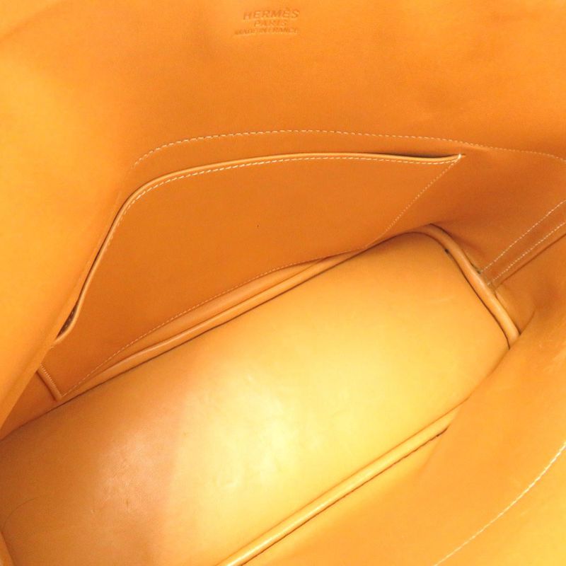 Hermes Bolide 31 Fjord Natural Sable Gold Hardware Handbag Brown — view 7