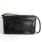 Celine Trapeze Triomphe Bag Bf438 no Leather Black Gold Hardware — view 3