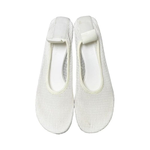 Bottega Veneta Mesh Flex Pumps 36 1 2 White — view 2