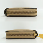 Louis Vuitton Zippy Wallet Monogram Empreinte Dune Beige Long — view 4