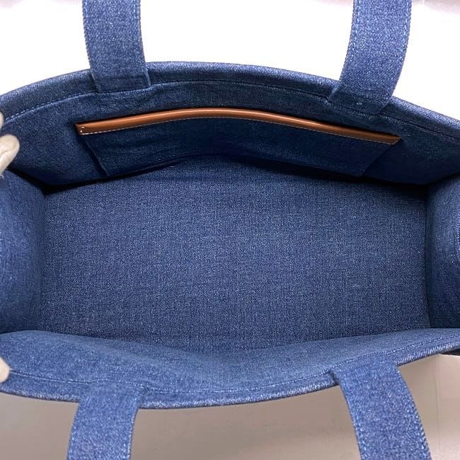 Celine Tote Large Cabas Blue — view 7