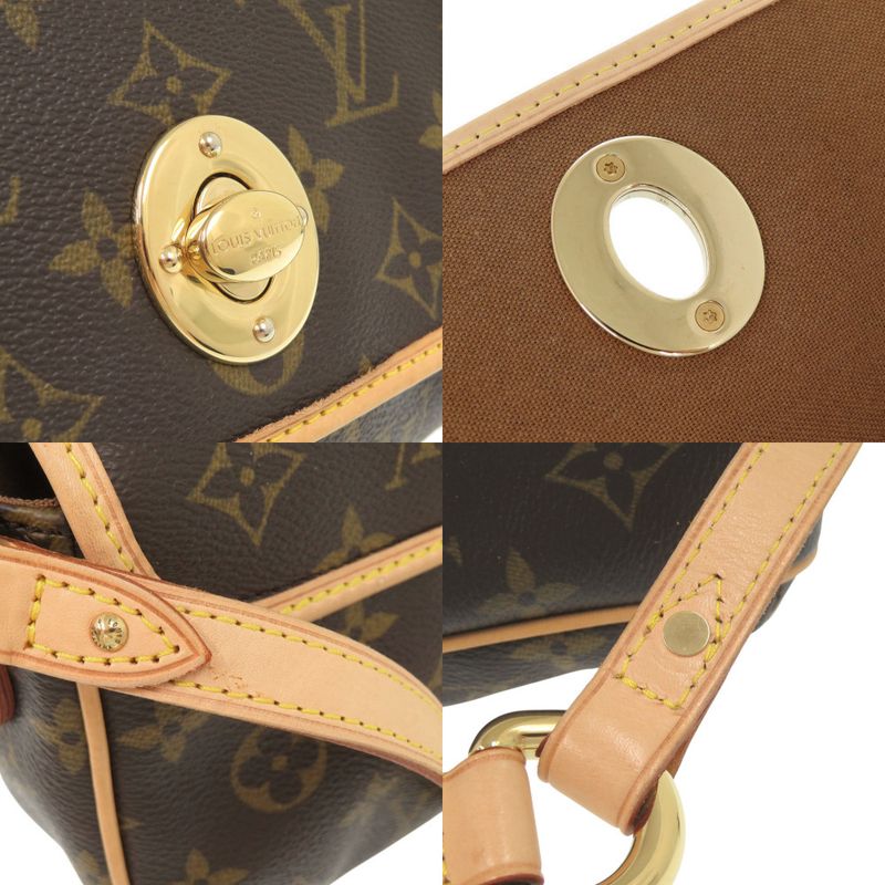 Louis Vuitton Tikal PM Monogram Brown Shoulder Bag 0752 — view 9