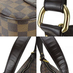 Louis Vuitton Handbag Highbury Damier Canvas Brown Gold Hardware — view 5