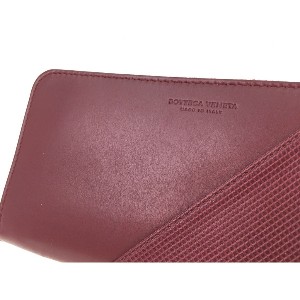 Bottega Veneta Round Zipper Long Wallet Marco Polo Matte Calf — view 4