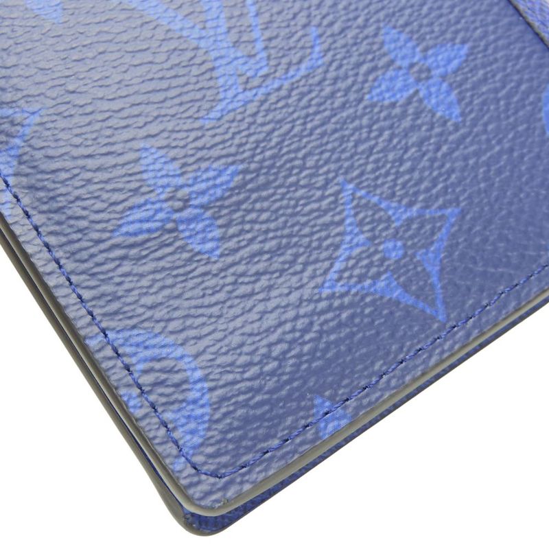 Louis Vuitton Long Wallet Portefeuille Brazza Taiga Llama Monogram — view 4