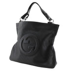 Gucci GG Blondi Calf Black Tote Bag — view 2