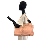 Gucci Abby Guccissima Pink Gold Hardware Leather Tote Bag — view 7
