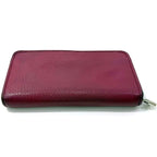 Loewe Round Zipper Long Wallet Pink Amazona Leather — view 5