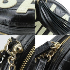Chanel Shoulder Bag La Pausa Leather Black Gold Hardware V Stitching 26 th Chain — view 7