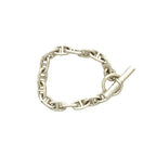 Hermes Chaine D'ancre Margiela Period MM 15 Frames Silver 925 Chain Bracelet — view 5