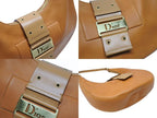 Dior Galliano Era Street Chic Hobo Shoulder Bag Lambskin Brown — view 5