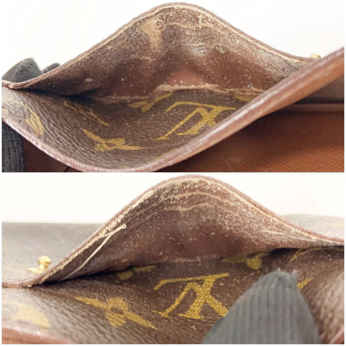 Louis Vuitton Monogram Pochette Porte Monet Credit Bifold Long Wallet — view 8