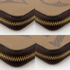 Louis Vuitton Zippy Wallet Monogram Giant Reverse Canvas Brown — view 4