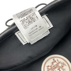 Hermes Beret Cashmere Gray Black Embroidery Hat — view 7