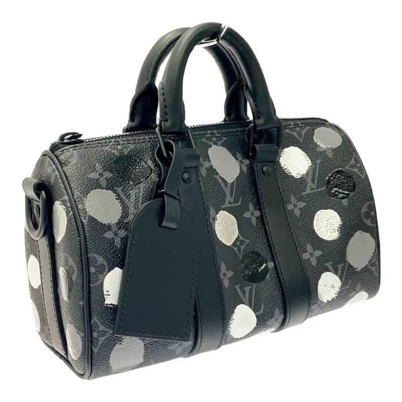 Louis Vuitton Eclipse Yayoi Kusama Keepall Bandouliere 25 — view 3