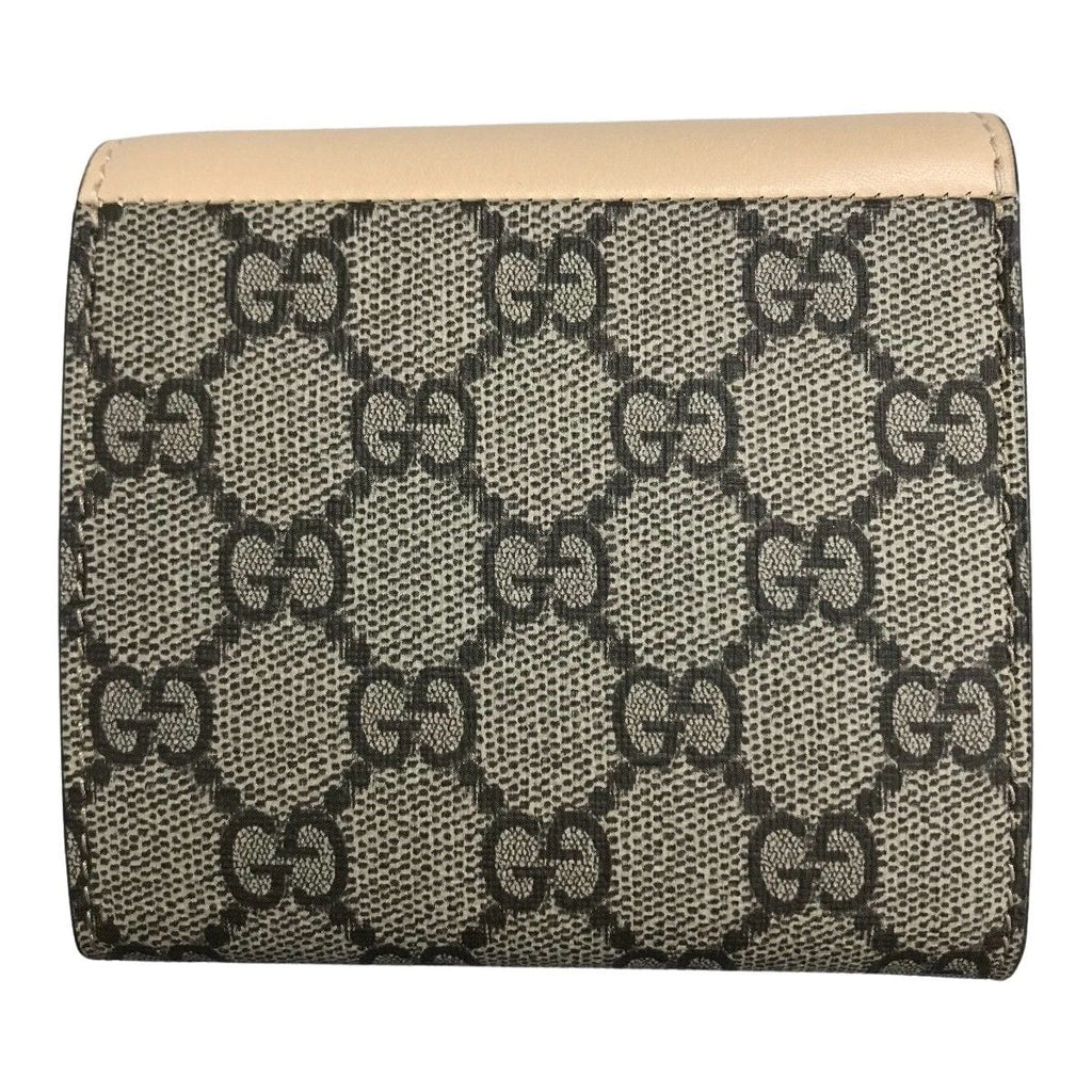 Gucci Double G Medium Wallet GG Supreme Canvas Bifold — view 2