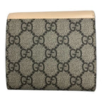 Gucci Double G Medium Wallet GG Supreme Canvas Bifold — view 2