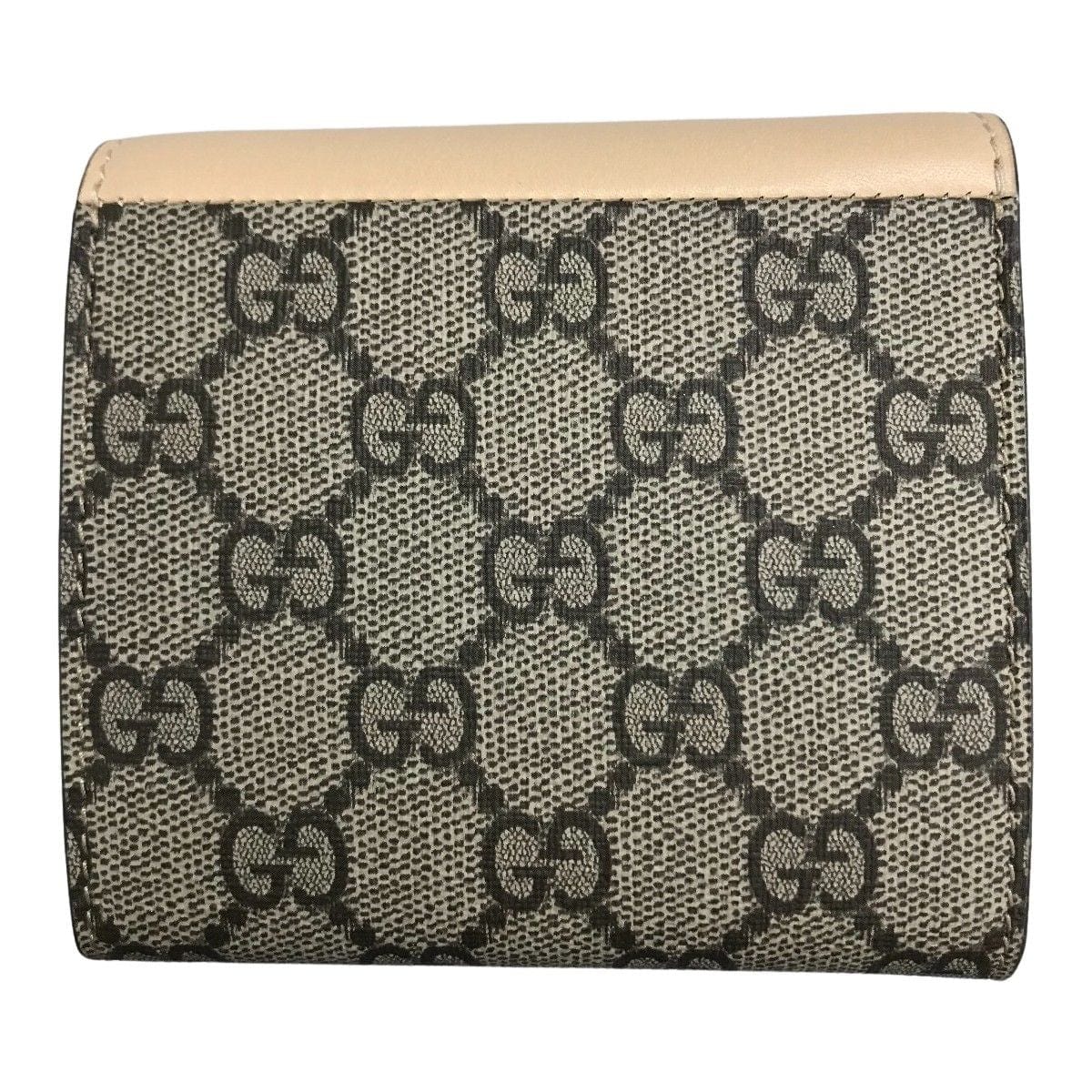 Gucci Double G Medium Wallet GG Supreme Canvas Bifold — view 2