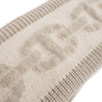 Hermes Headband Chaine D'ancre Cashmere Beige M Size — view 4