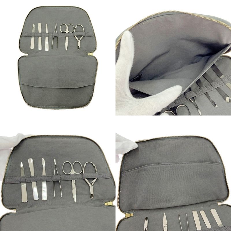 Hermes Cotton Pouch Grooming Set — view 8