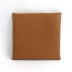 Hermes Bastia Gold Veau Epsom Coin Case 2019 Brown — view 2