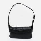 Gucci Aphrodite Black Shoulder Bag Cuff Leather — view 7