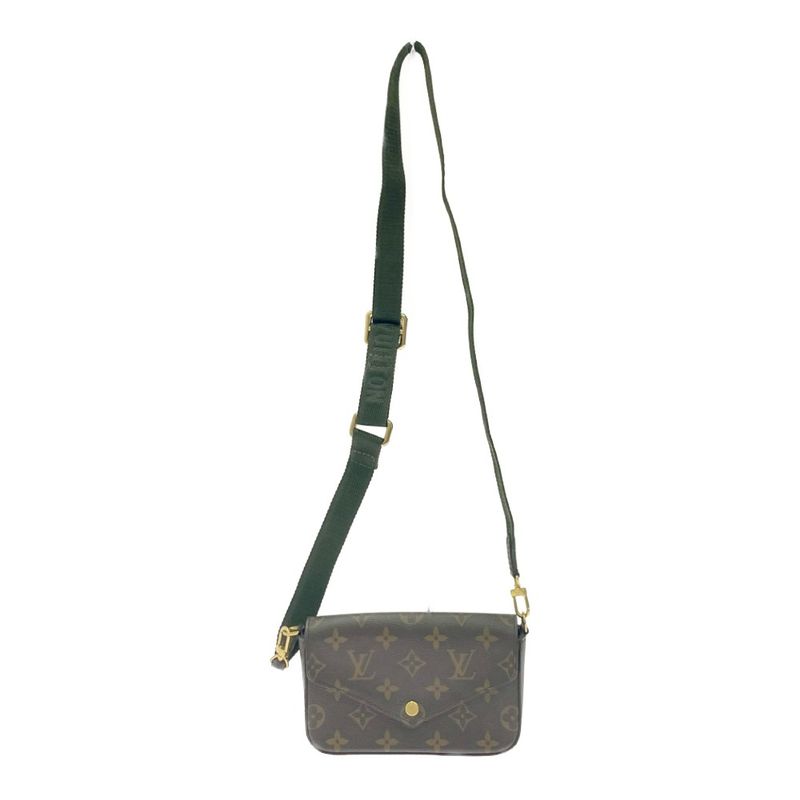 Louis Vuitton Monogram Muerte Pochette Felicie Brown — view 2