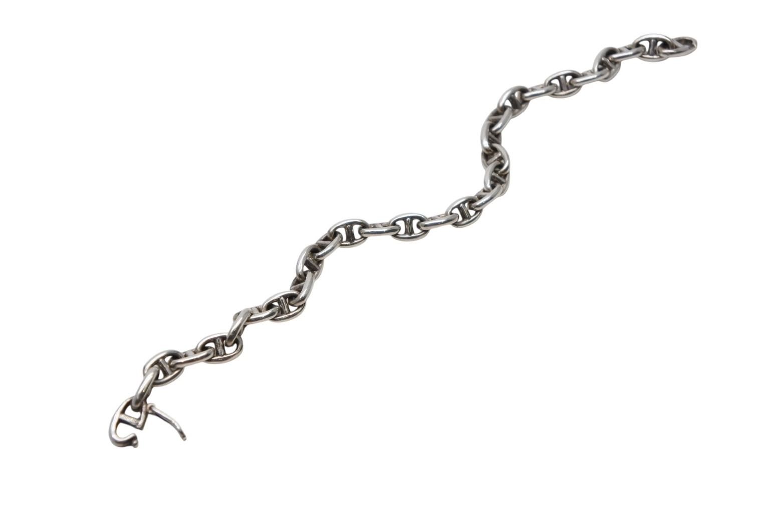 Hermes Vintage Chaine D'ancre TPM Bracelet 29 Links 925 Sterling Silver — view 2