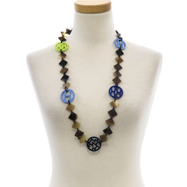 Hermes Diva Buffalo Horn Necklace — view 9