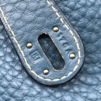 Hermes Lindy 30 2-Way Bag Taurillon Clemence Blue Jean Ladie Jeans — view 9